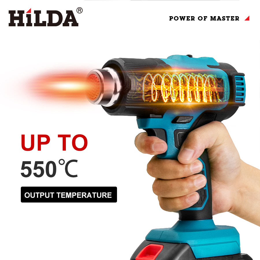 Hot Air Station 858 - Pistola de Aire Caliente Portátil HILDA