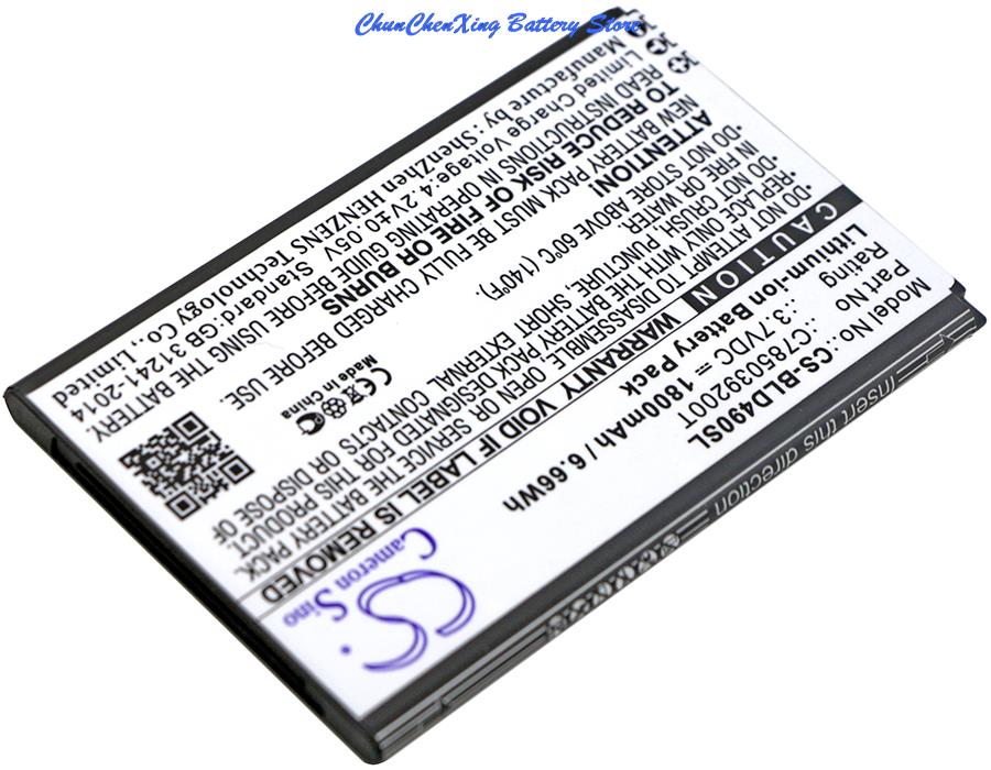 Phone Battery Replacement - Batería de Repuesto de 1800mAh C785039200T