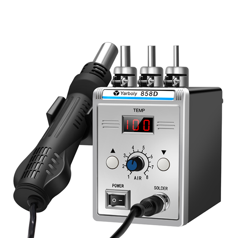 Hot Air Station 858 - Pistola de aire caliente 858D BGA