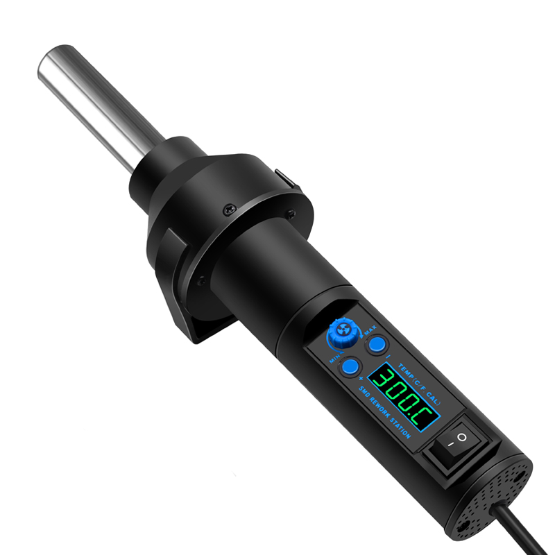 Pistola de aire caliente elect - Hot Air Station 858 reseña y precio