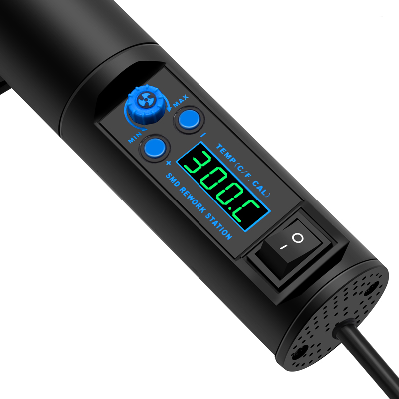 Pistola de aire caliente elect - Hot Air Station 858 reseña y precio