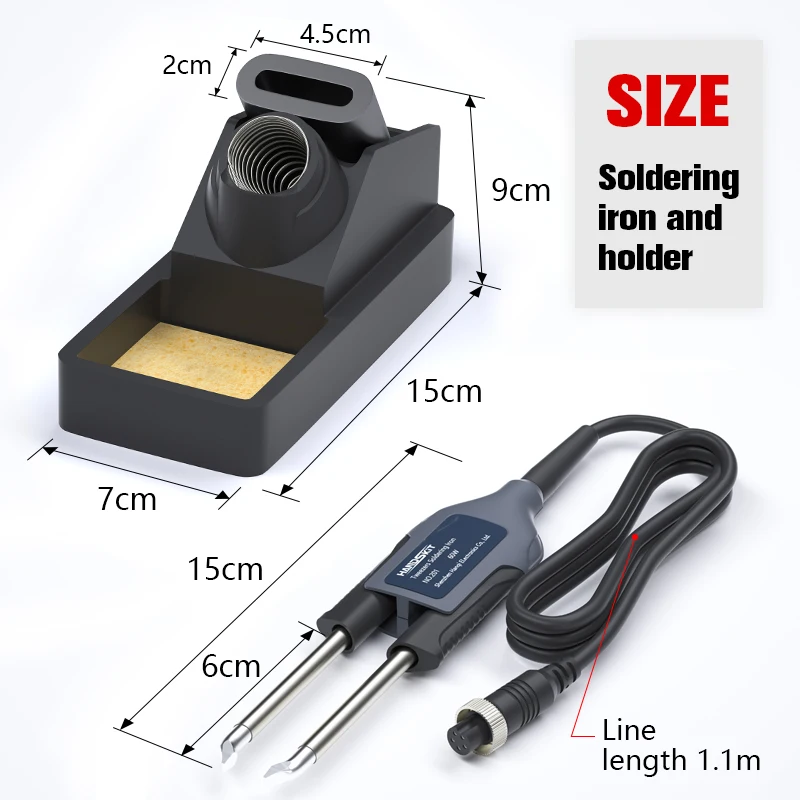 Pinzas para estación de soldad - Electronics Repair Tool reseña y precio