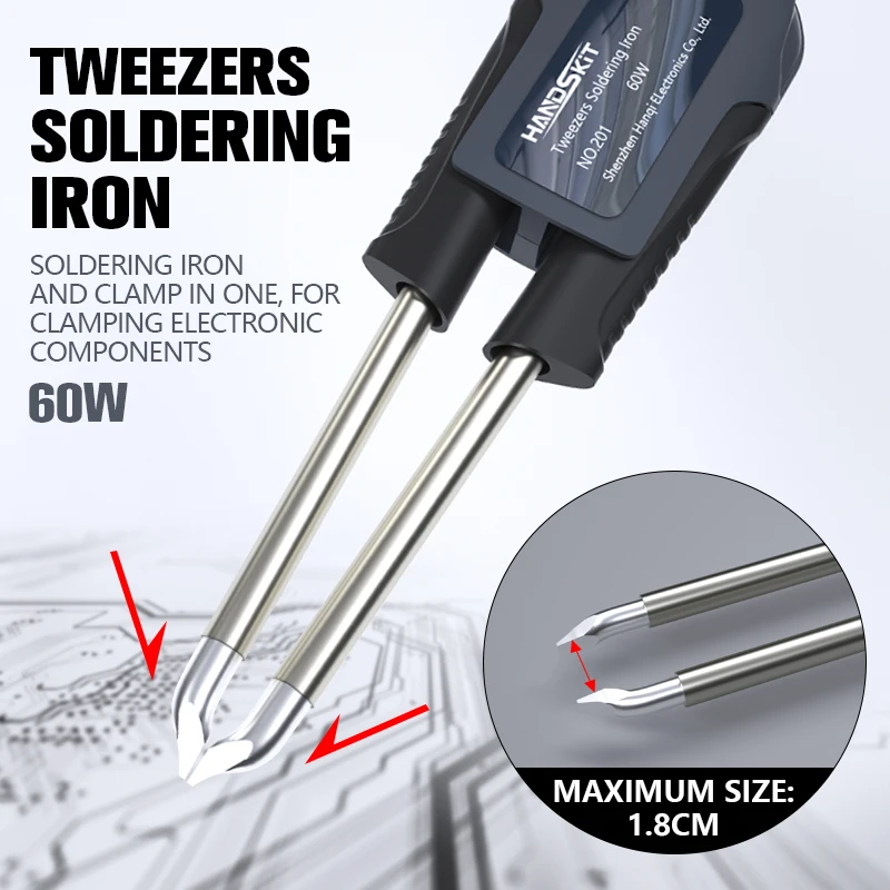 Pinzas para estación de soldad - Electronics Repair Tool reseña y precio