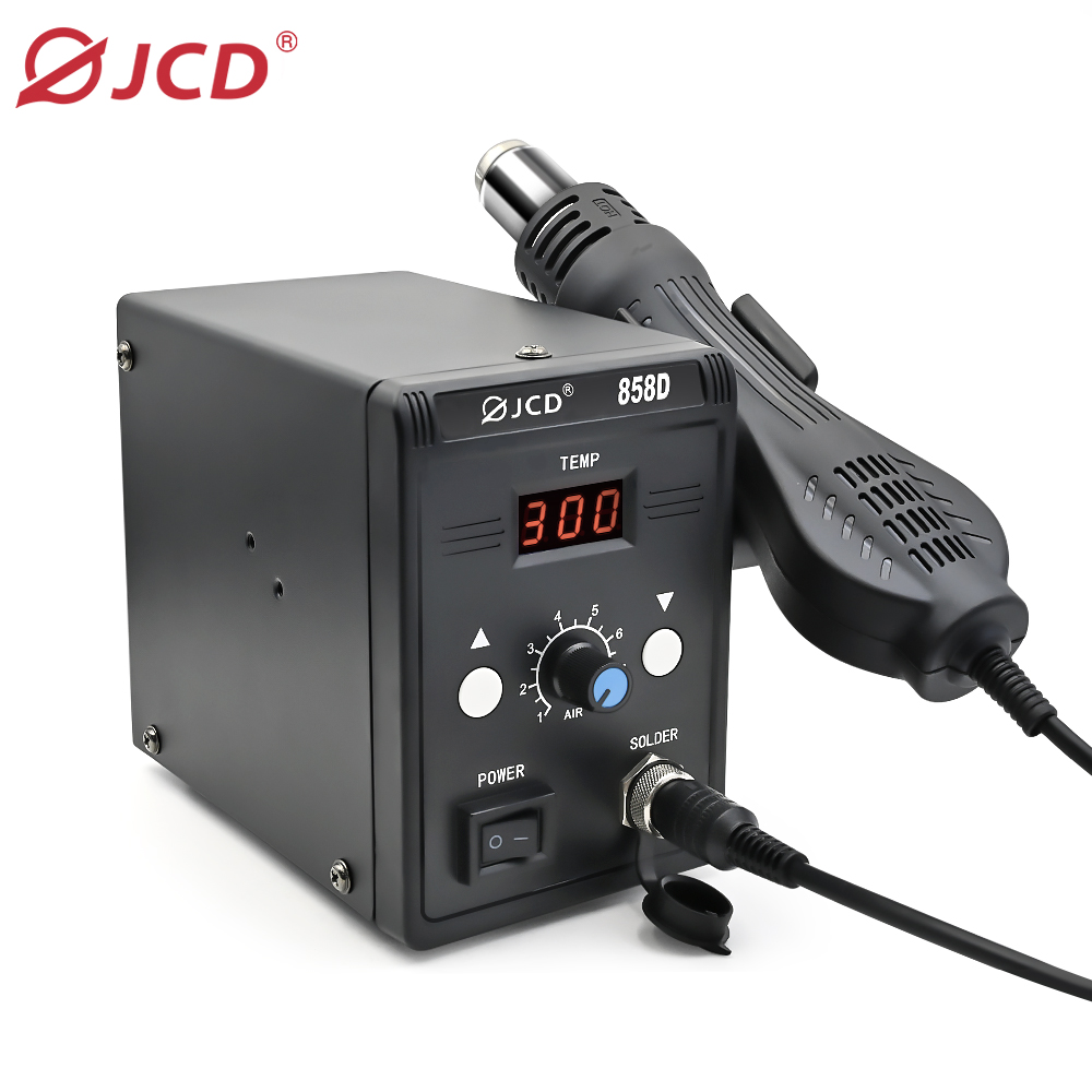 Pistola de aire caliente JCD 8 - Hot Air Station 858 reseña y precio