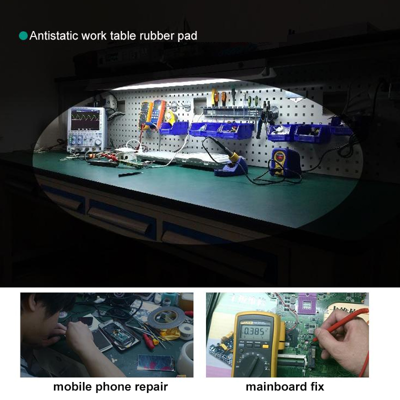 Tapete de trabajo de mesa de 3 - Electronics Repair Tool reseña y precio