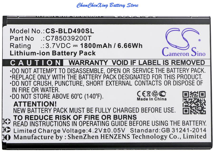Batería de Repuesto de 1800mAh - Phone Battery Replacement reseña y precio